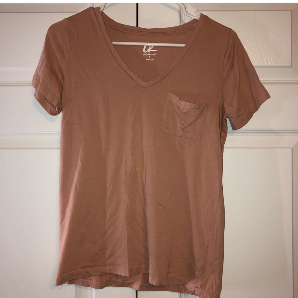 v-neck t-shirt